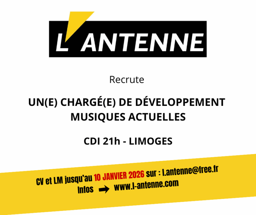 L’Antenne recrute ! L’Antenne recrute !